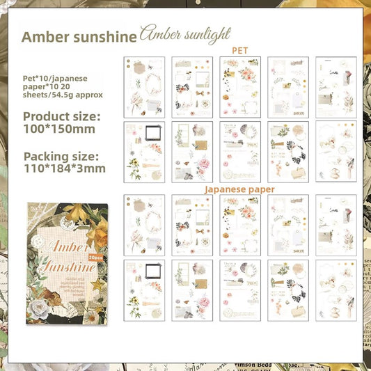 Vintage Sticker Book